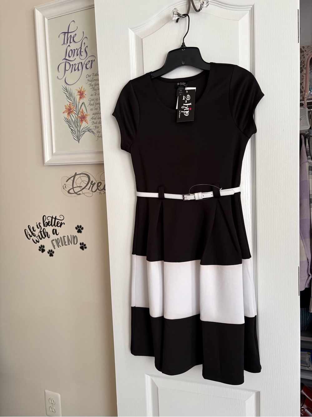 GIRLS 2-HIP DRESS